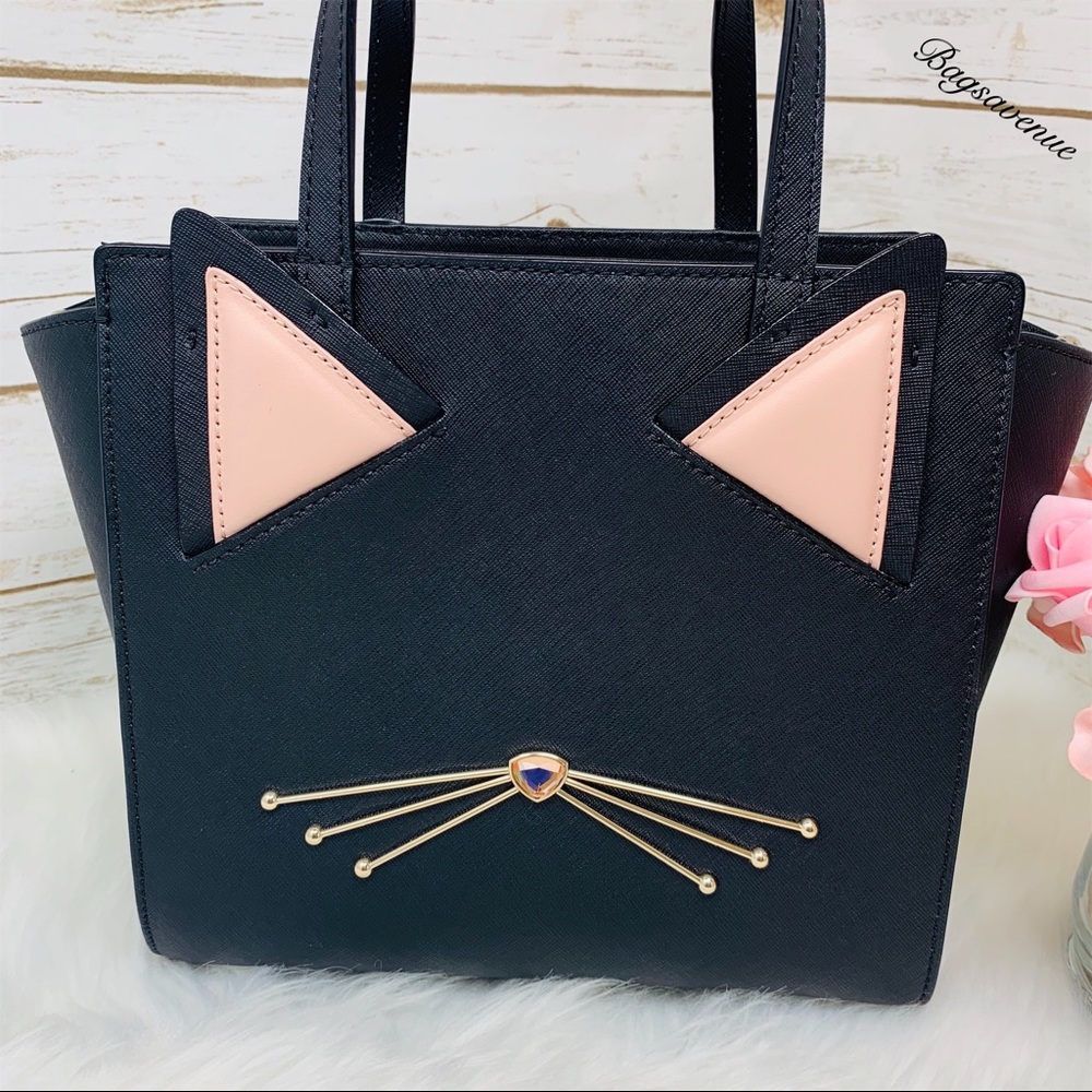Kate spade Small Cat Hayden Jazz things Up Satchel - Picture 2 of 8